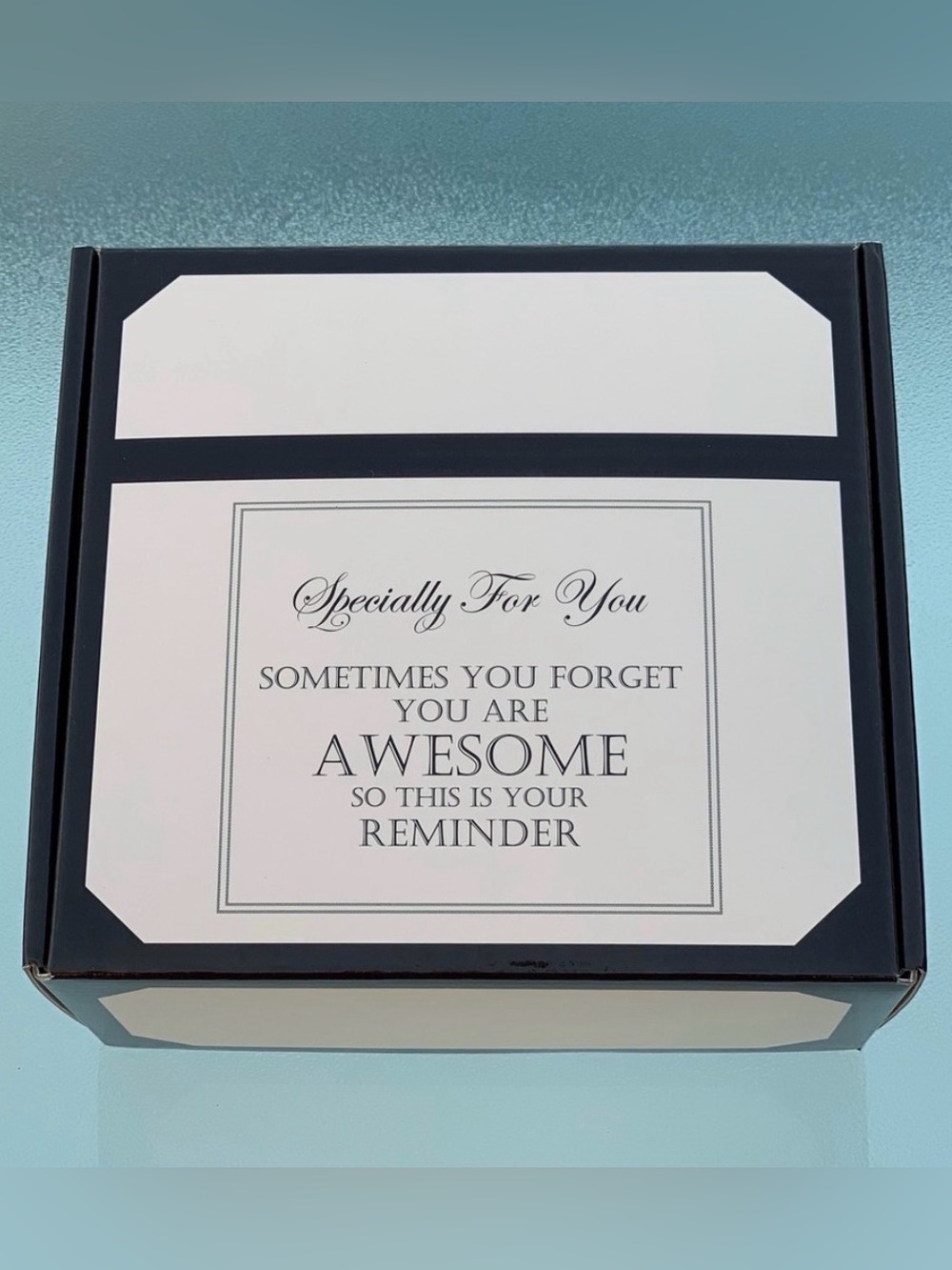 Inspirational “You Are Awesome” 10-Piece Wine & Bath Themed Women’s Gift Box - Picture 2 of 6